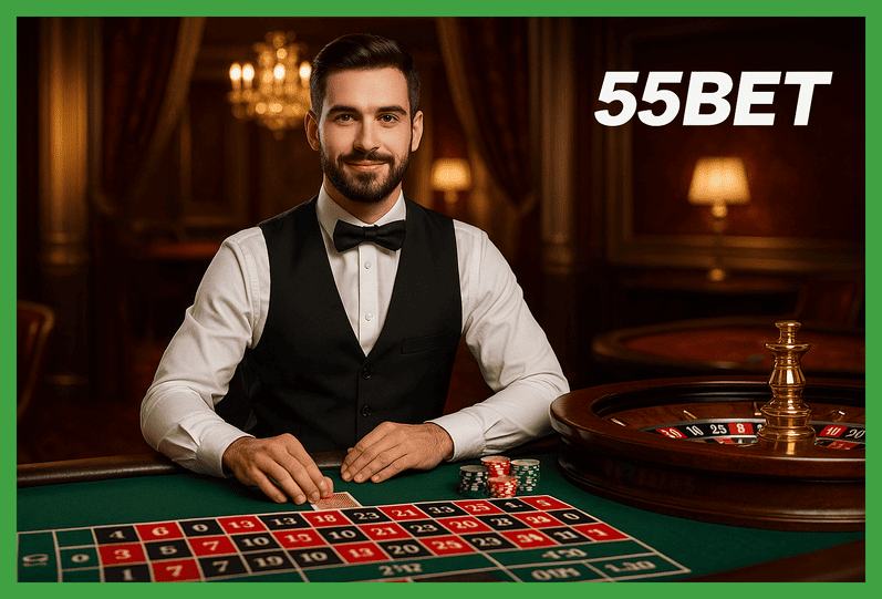 O 55BET Live Casino lança promoções regularmente