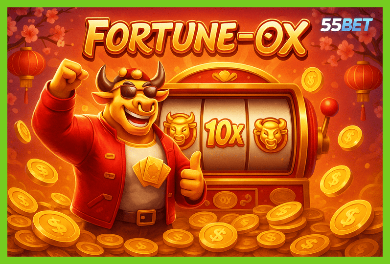 Fortune Ox no 55BET - Aposte Agora e Reivindique Seus Ganhos