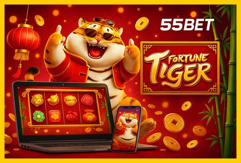 Fortune Tiger é um jogo imperdível no 55BET Casino